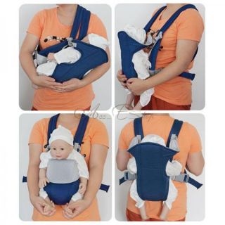 Newborn Kid Infant Baby Carrier Backpack Front Back Rider Sling Comfort Wrap Bag