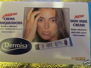Dermisa Skin Fade Cream Crema Blanqueadora 1 78 oz Sun Spots Liver Spots Freckle