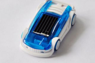 Solar and Salt Water Hybrid Power Toy Car Wonderful Toy for Children Education