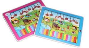 Y Pad Fun Farm English Learning Touch Tablet Educational Child Kid Baby Toy