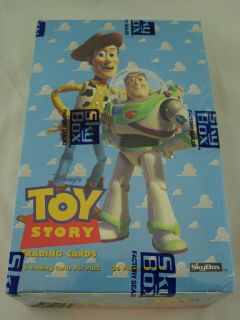 Disney's Toy Story Trading Cards Box 1995 Skybox Factory SEALED