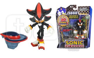 Mini Figura - Colecionavel - Sonic The Hedgehog - Shadow - 6.3 cm - Candide  - PBKIDS Mobile