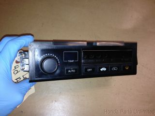 89 90 Acura Legend A C Heating Climate Control Temperature Switch All Black