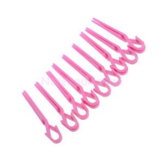 50 x Plastic Mini Duckbill Hair Section Clips Clamps Dividing Salon Curly Tool