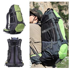 50L Large Womens Mens Outdoor Travel Mountaineering Hiking Backpack Sport Bag