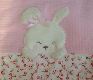 New with Tag Vitamins Baby Girl Bunny Blanket Pants Size 9 Month Pink