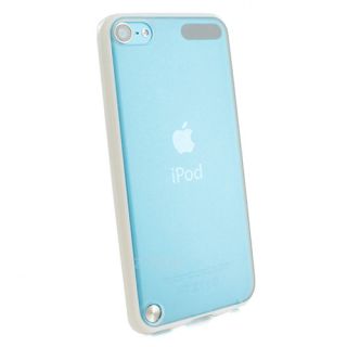 White Clear Hard Gel Hybrid TPU Candy Case Cover Apple iPod Touch 5 5g Accessory