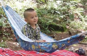 Outdoor Camping Family Travel Canvas Child Baby Kid Hammock Swing 