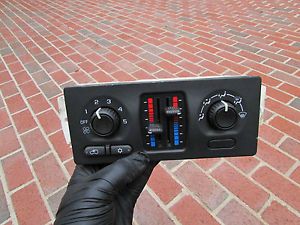 4308 Chevy Trailblazer 03 04 Temp AC Heat Climate Control Panel Unit Switch