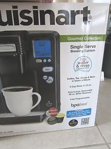 Brand New Cuisinart SS 700 Single Serve Coffee Maker Tea Maker Bonus K Cups