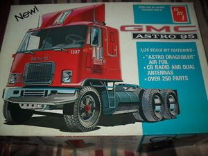 Vintage Complete AMT GMC Astro 95 Truck Model Kit 1 25 Complete