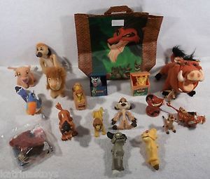 Lot of Used Disney Lion King Simba Kovu Kiara Finger Nala Puppet Toys Figures C