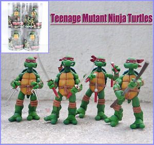 Collector's Edition NECA TMNT Teenage Mutant Ninja Turtles Figure Set 4 Pcs Toys