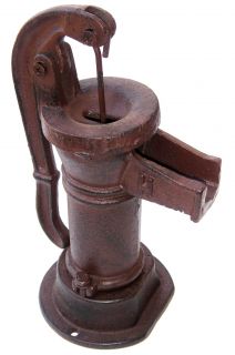 Cast Iron Antique Style Hand Well Water Pump Long Snout