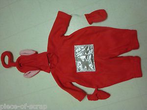 Teletubbie Po Red Teletubbies Halloween Costume Outfit Size 2T 3T 4T Toddler