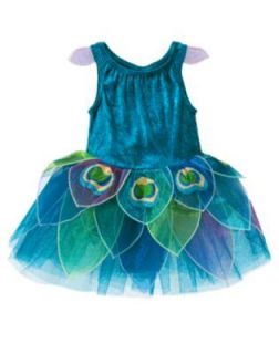 Gymboree Halloween 2011 Peacock Fairy Princess Costume Infant Toddler Sizes New