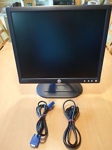 Dell 19" LCD Desktop PC Flat Panel Computer Monitor Model E193FPP Cables Stand