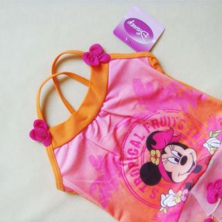 Minnie Mouse Girl Baby Swimsuit Tankini Sz 2 4 6 8 Y