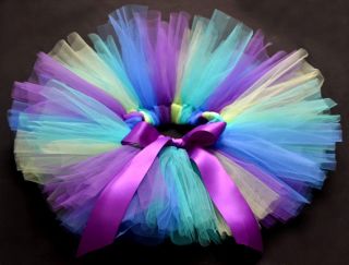 Purple Party Costume Ballet Dancing Girl Toddler Child Baby Tutu Skirt O 5yrs