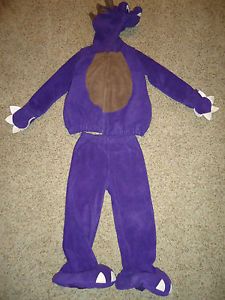 Old Navy Plush Purple Dinosaur Dragon Halloween Costume 5T
