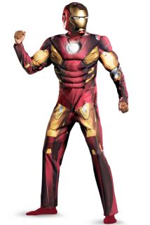 Avengers Iron Man Mark VII Classic Muscle Adult Costume