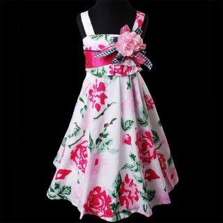 KD333 New Bonny Bill Lovely Girl Safflower Strap Dress Prom Party Dress