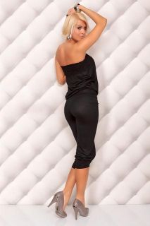 Black Strapless Women's Stretchy Romper Jumpsuit Lingerie One Piece Bodysuit New