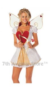 Sexy Cupid Costume Adult Women Plus Size Halloween New