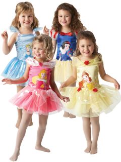Disney Princess Ballerina Tutu Girls Fancy Dress Costume Toddler Baby Outfit