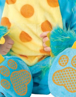 Cute Infant Fluffy Blue Little Monster Toddler Baby Kids Halloween Costume s L