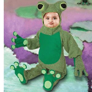 Frog Deluxe 12 18 Months Halloween Costume Infant Baby Valerie Tabor Smith Green