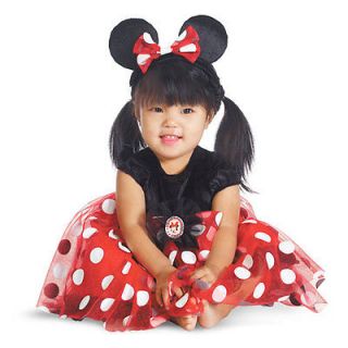 Red Minnie Mouse Disney Infant Toddler Costume