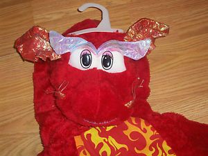 New w Tags Petables 2 PC Red Dragon Mushu Baby Toddler 2T Halloween Costume