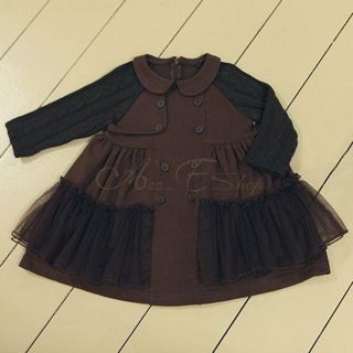 Girls Baby Princess Yarn Long Sleeve Party Pageant Dress Top Tulle Skirt 3T 7