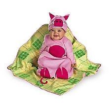 Piggy Pig in A Blanket Bunting Cute Infant Toddler Costume 0 6 Months