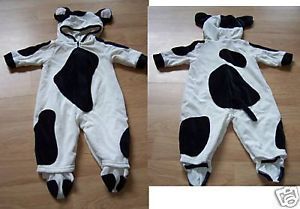 Baby Gap Infant Size 3 6 Months Milk Dairy Cow Costume