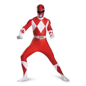 Adult Red Power Ranger Costume