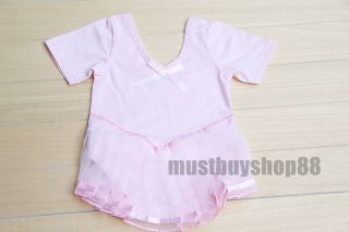 Lovely Baby Toddler Girl Pink Ballet Dress Costume One Piece 3 15 Months