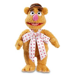Fozzie The Bear 15" 38 1cm Plush The Muppets NWT Genuine  Patch