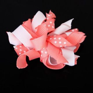 Peach Boutique Girl Toddler Costume Corker Headwear Hair Bows with French Clips