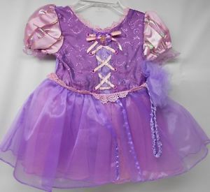 Tangled Rapunzel  Princess Costume Dress Infant 3 6 Months New