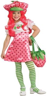 Strawberry Shortcake Deluxe Toddler Girls Halloween Costume New