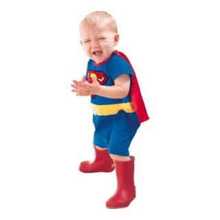 Infant Toddler Baby Boys Superman Romper 2pcs Set