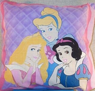 Pillow Disney Princess Snow White Aurora Cinderella