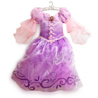  Princess Rapunzel Dress Costume Gown Girls Tangled Summer 2013