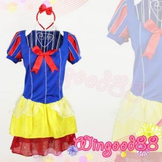 Sexy Lingerie Princess Snow White Stage Costume Queen Fantasy Dress Cosplay Set
