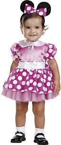 12 18 Months Baby Pink Clubhouse Minnie Mouse Costume Baby Costumes