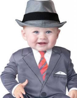 Baby Business Mobster Infant Gangster Baby Boy Halloween Costume L 18 Months 2T