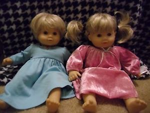 American Girls Bitty Baby Twins w 10 Item Clothing Lot Stroller and Much More