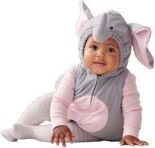 NWT Carter's Elephant 3 PC Fleece Baby Girl Halloween Costume Sz 6 9 12 Months